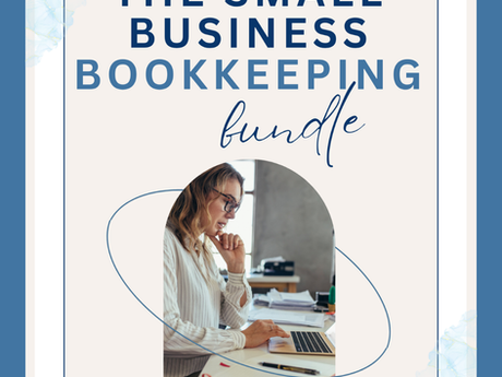 small business bookkeeping bundle
