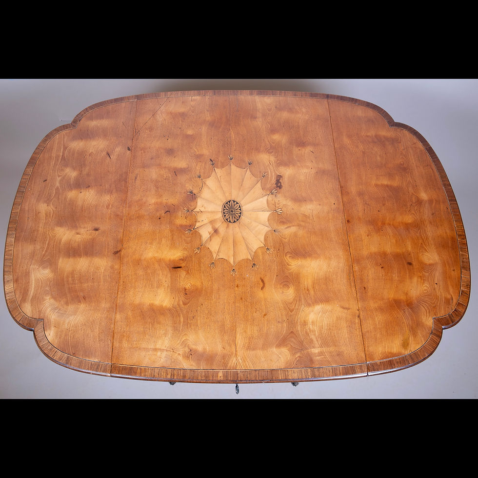 Thumbnail: 18th Century Georgian Satinwood Pembroke Table