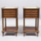 Antique First Empire 19th Century French Bedside Cabinets