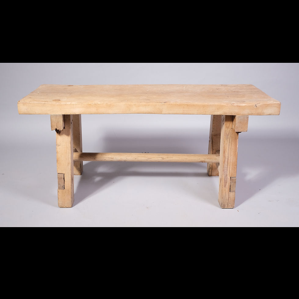 19th Century Beech Low Table