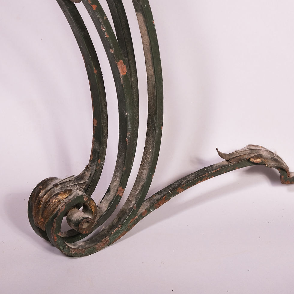 Thumbnail: 19th Century Serpentine Marble Topped Console