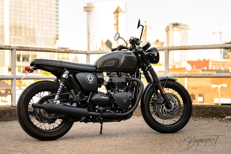Thumbnail: T120 black  triumph maundspeed tail tidy