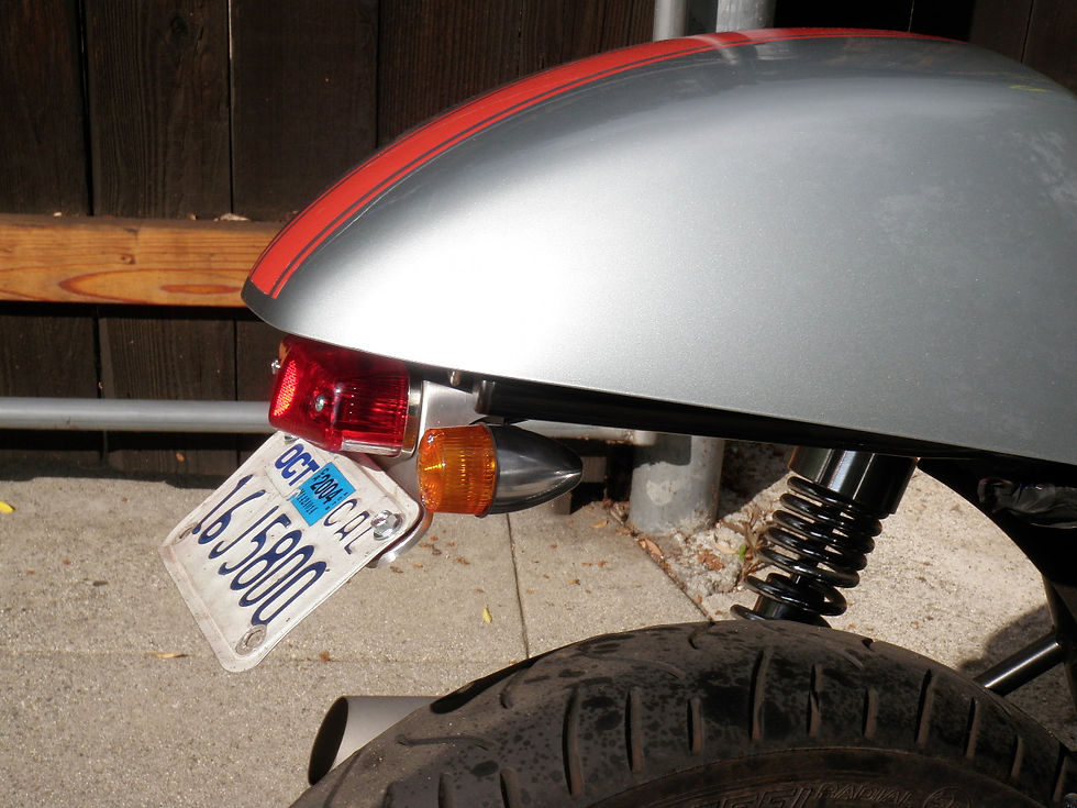 Thumbnail: Triumph Thruxton fender eliminator kit