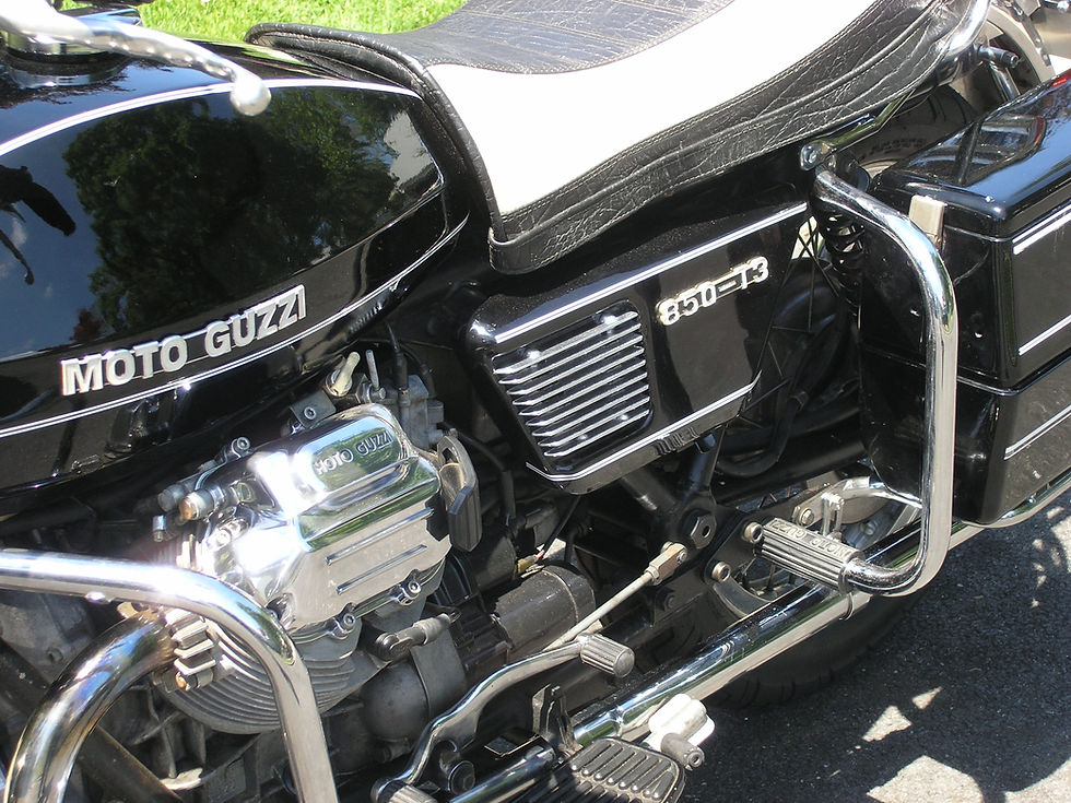 Moto Guzzi Motorcycle T3 G5 Convert Spada Aluminum Side Cover Grills