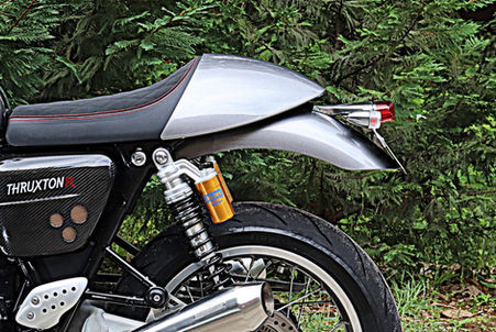 Thruxton cafe racer tail lamp kit