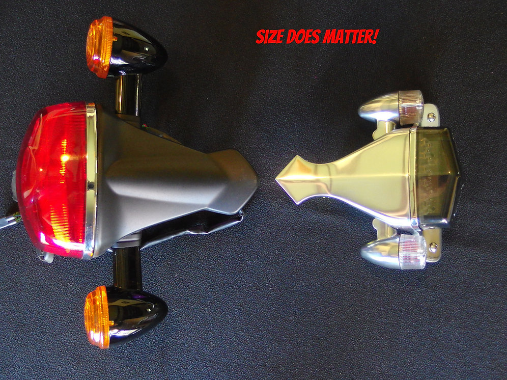 Bonneville T100/T120 Tail Light Housing Kit with Front & Rear Signals