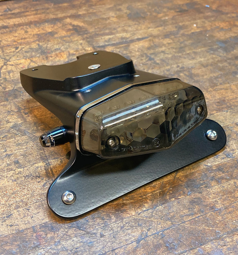 Thumbnail: Scrambler 900 tail tidy moto gadget turn signals
