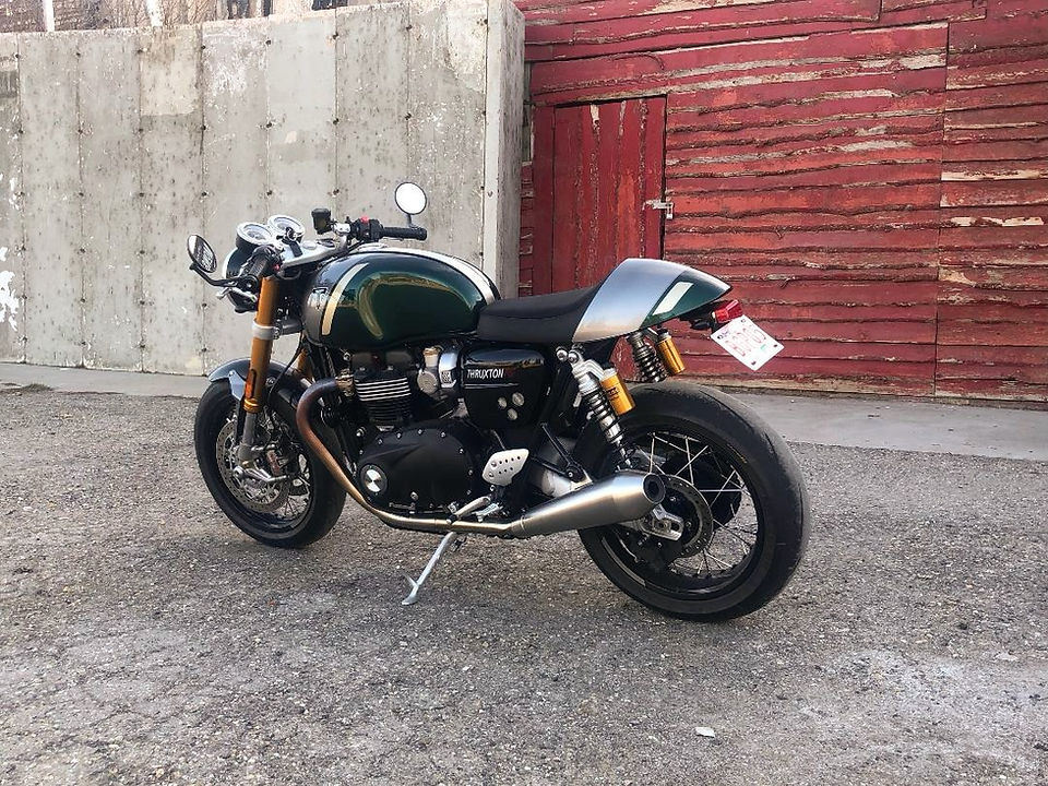 Triumph Thruxton RS motorcycle Maund Speed FEK