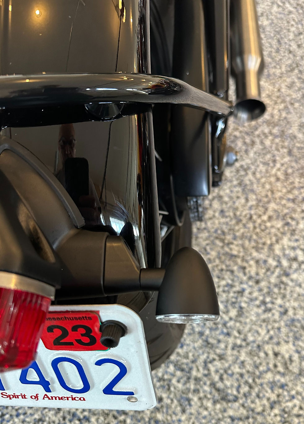 Thumbnail: triumph speedmaster 1200 bonneville bobber custom tail light