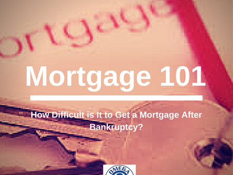 Mortgage FAQ: How Difficult is It to Get a Mortgage After Bankruptcy?