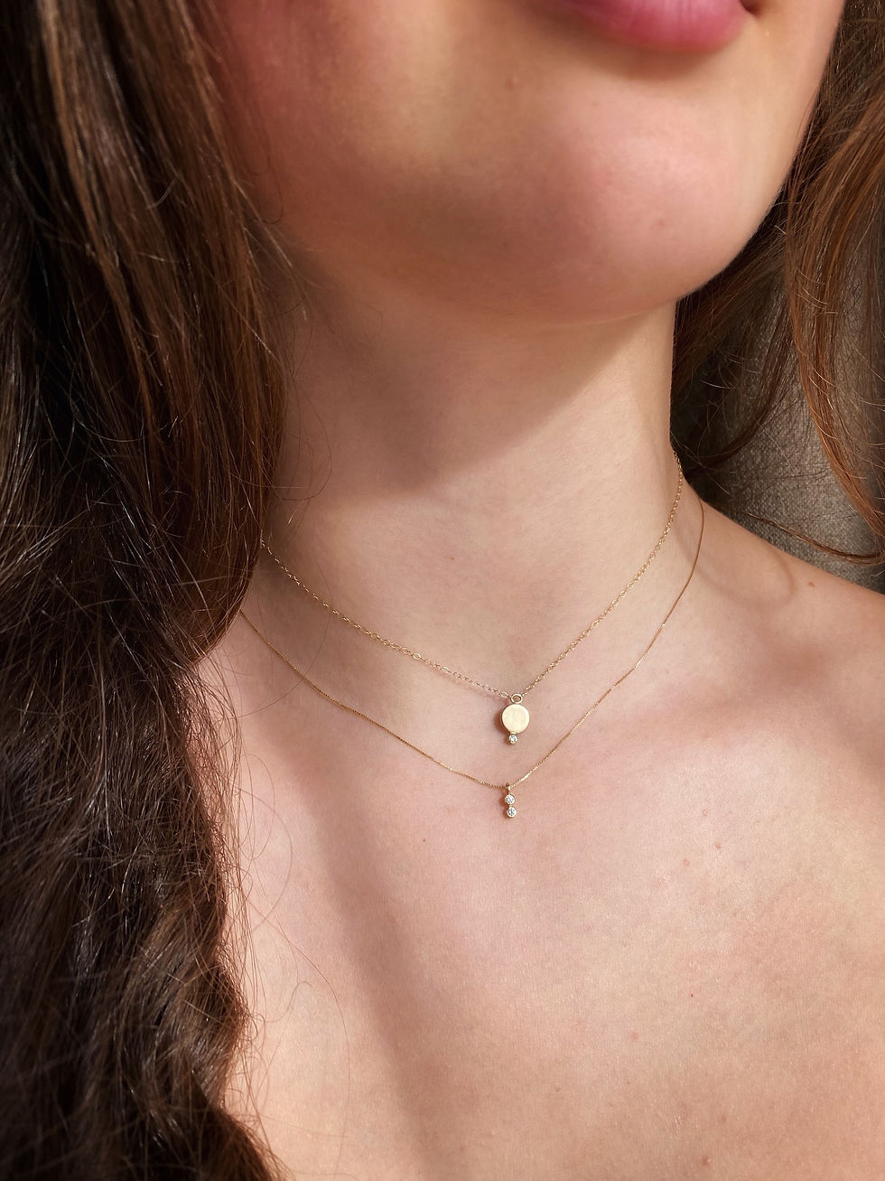 Thumbnail: DIAMOND NECKLACE You and me infinity