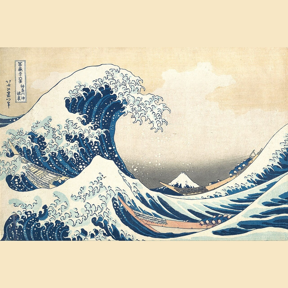 縮圖：Plus - 葛飾北齋 富嶽三十六景 限定富士山擦膠套裝