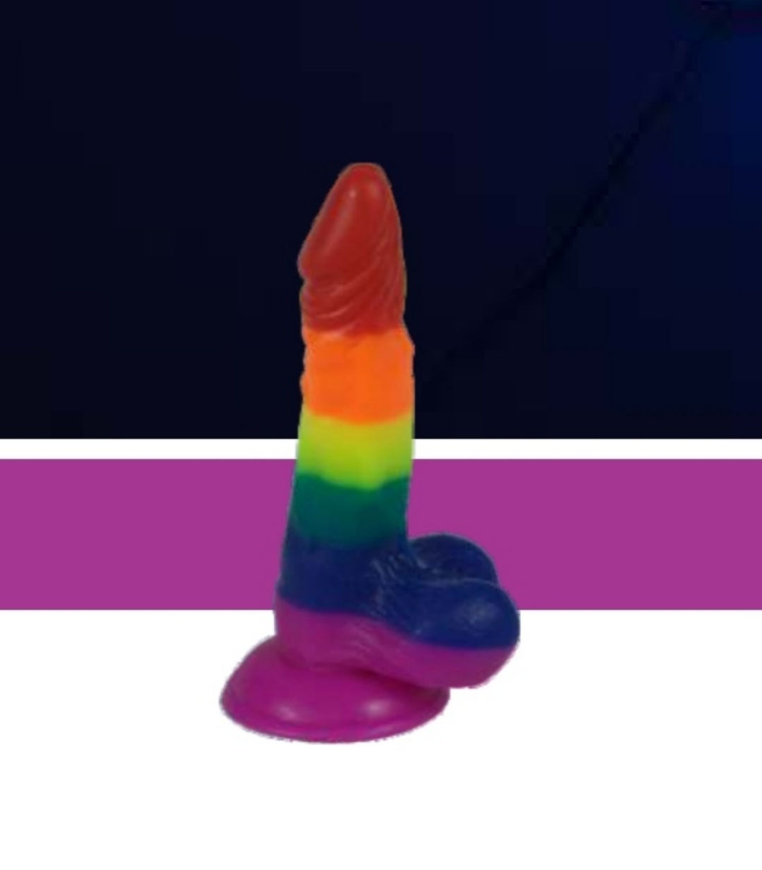 CONSOLADOR PEQUEÑO PRIDE