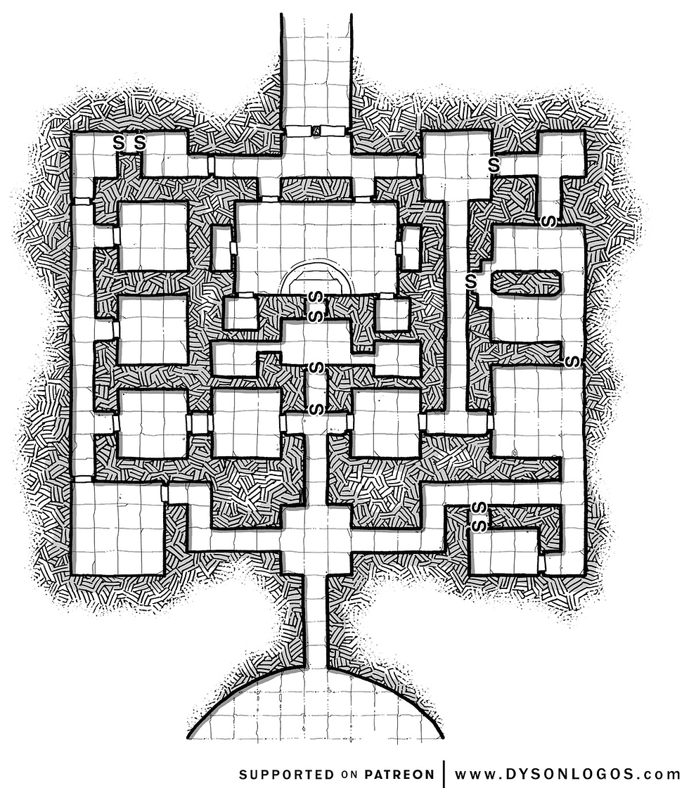 Map by Dyson Logos