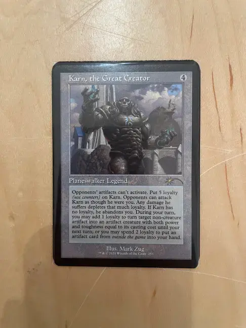 Karn, the Great Creator (Secret Lair Alternate Art)