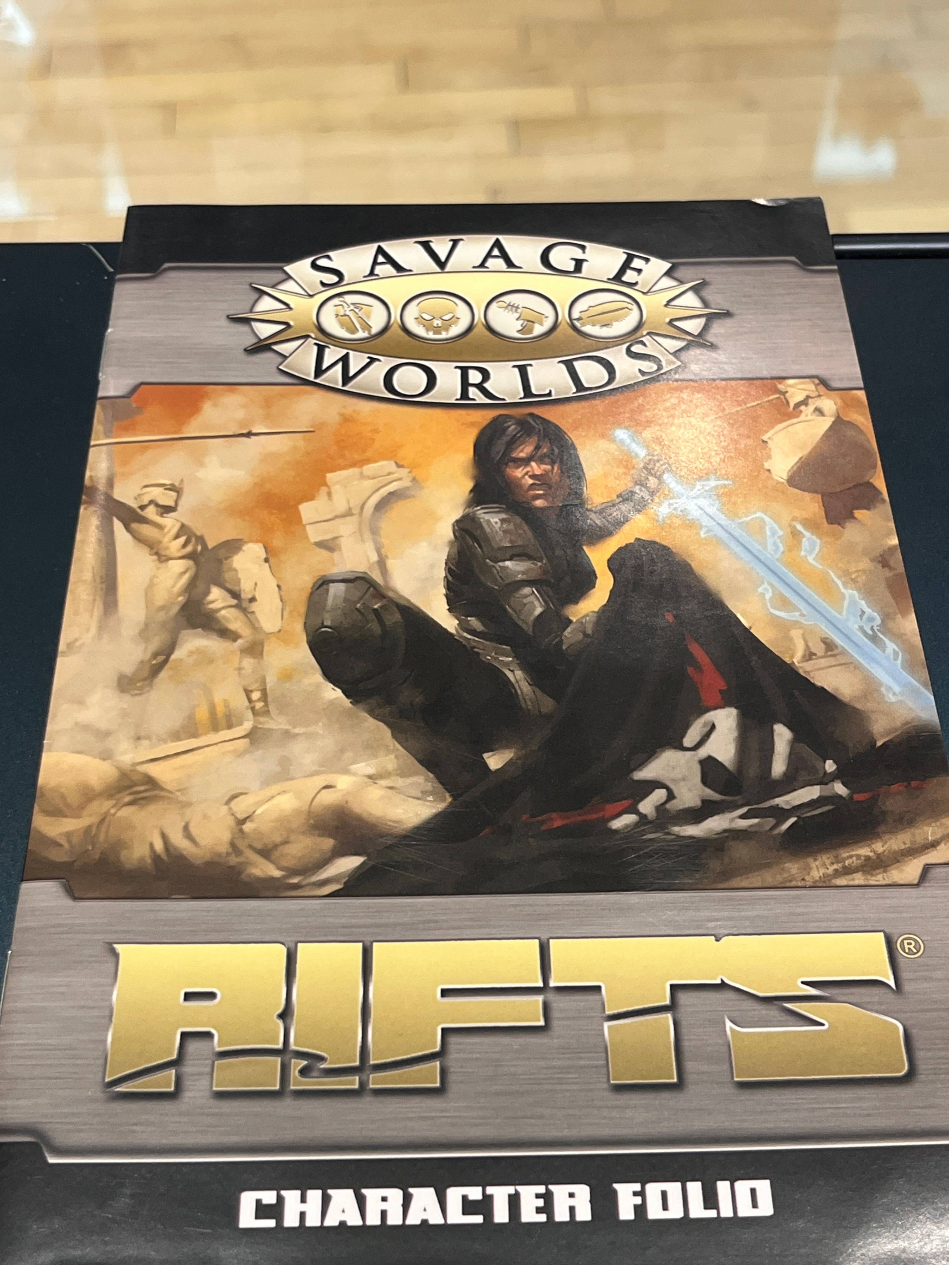 Savage Worlds Rifts: Character Folio (Used)