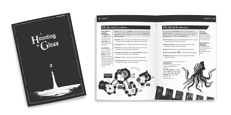 A Haunting in Glass: A Shadowdark Adventure