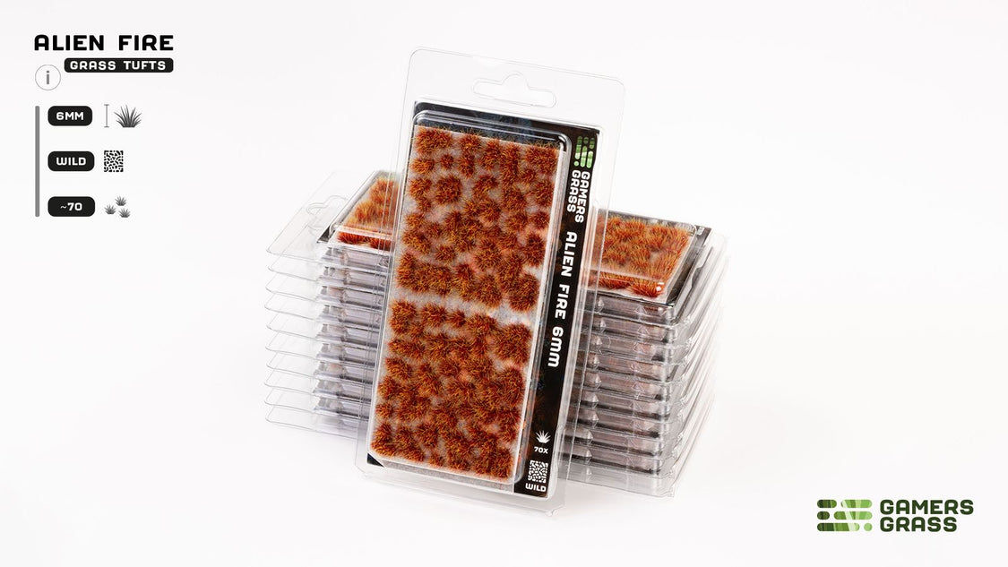 Gamers Grass: Alien Fire Tuft Set