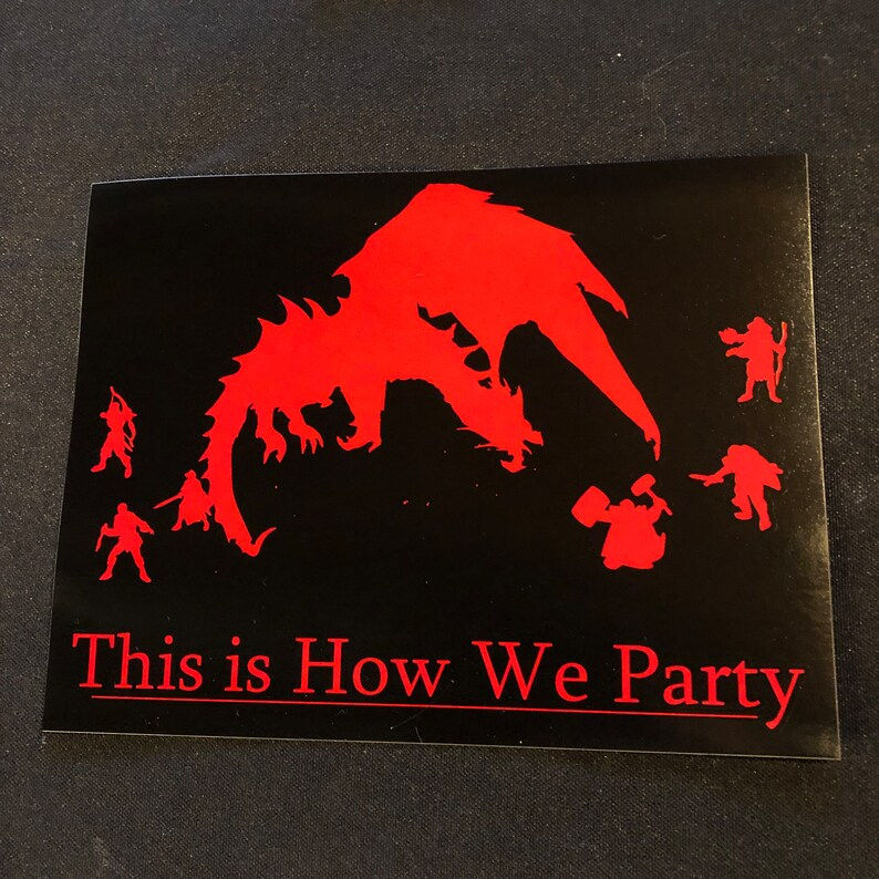 This is How we Party sticker