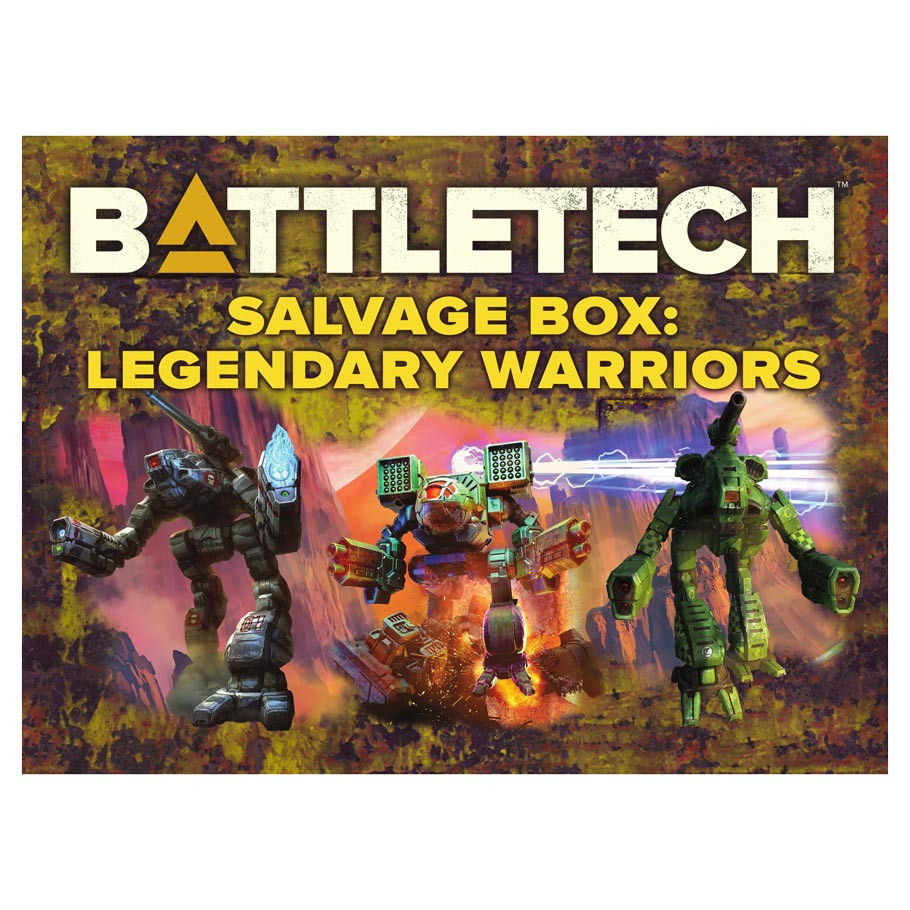 BattleTech: Salvage Box - Legendary Warriors Blind Box Display (9)