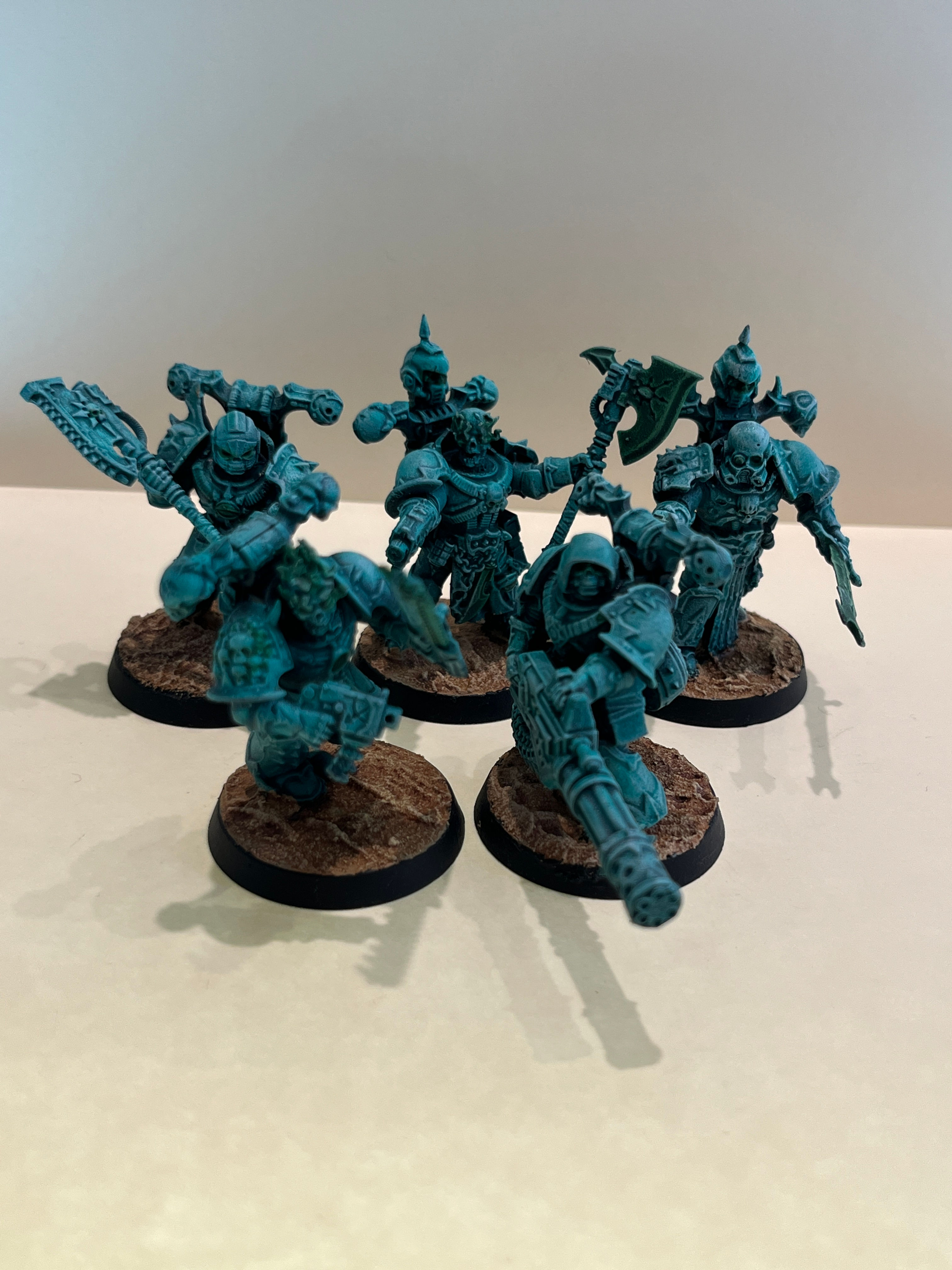 Used GW Mini: Chaos Space Marine Legionaries Lot 5