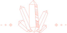 dessin de cristaux
