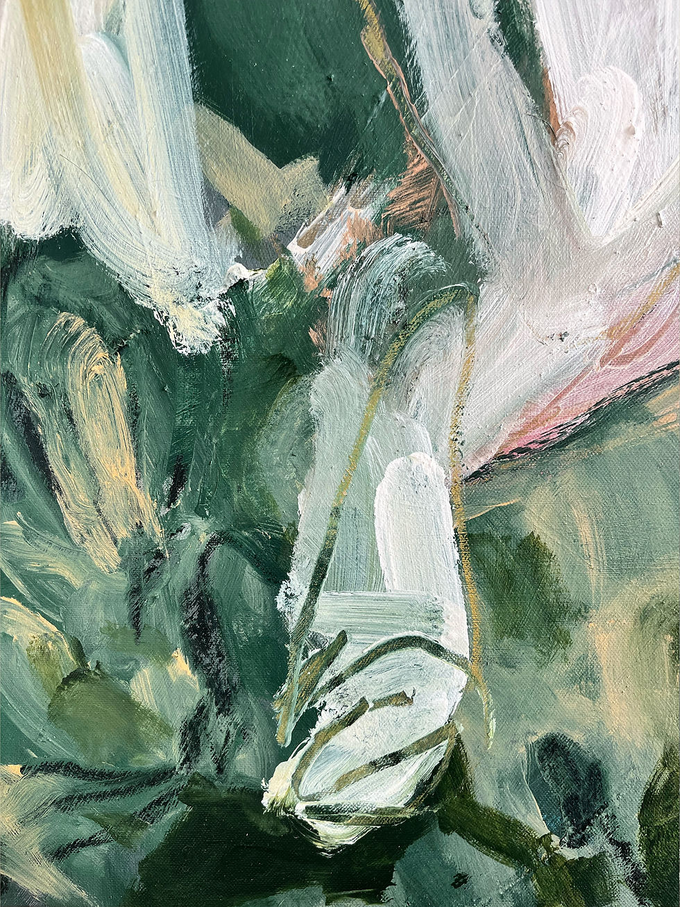 keep me safe – abstract painting by Marina Kraus. Animal-like form on dark ground, raw, intuitive, protective.