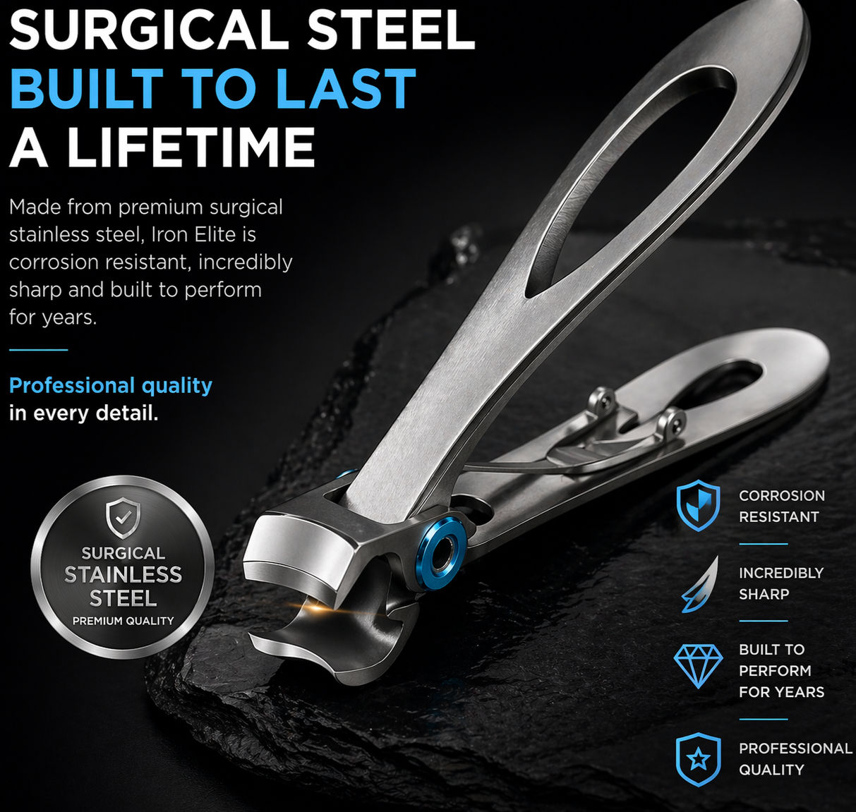 Iron Elite Nail Clipper