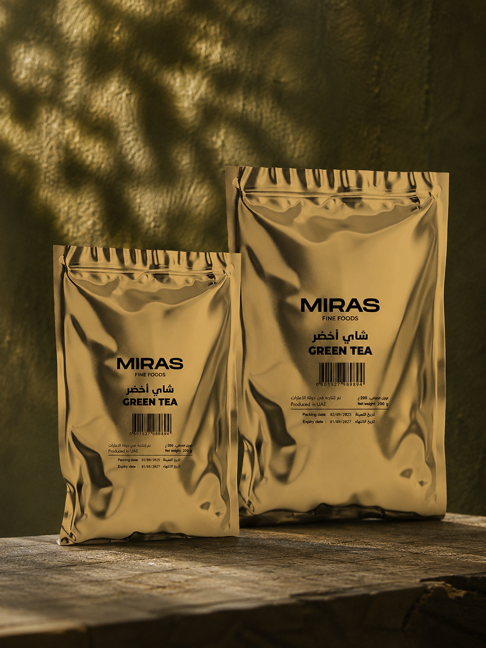 Pure Green Tea Golden Pouches