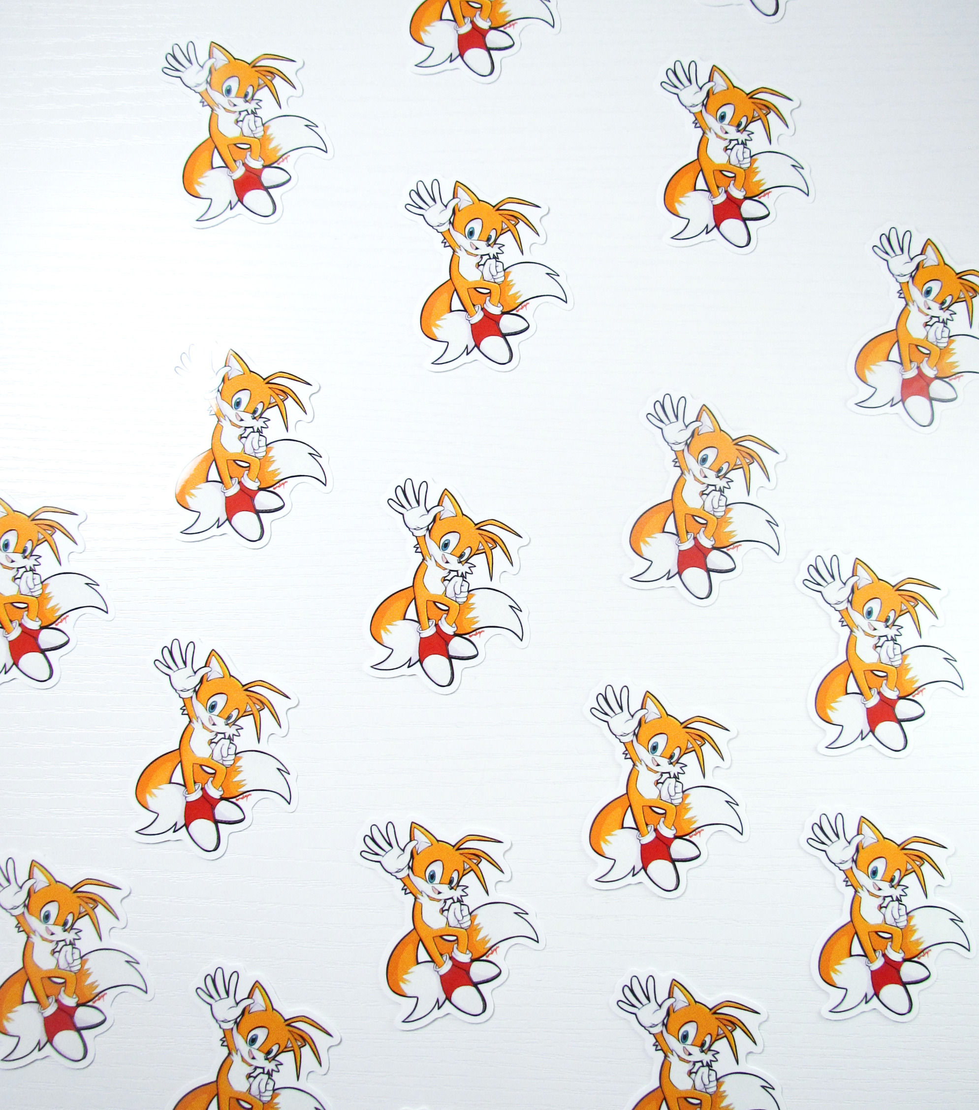 Tails the Fox Vinyl Stickers