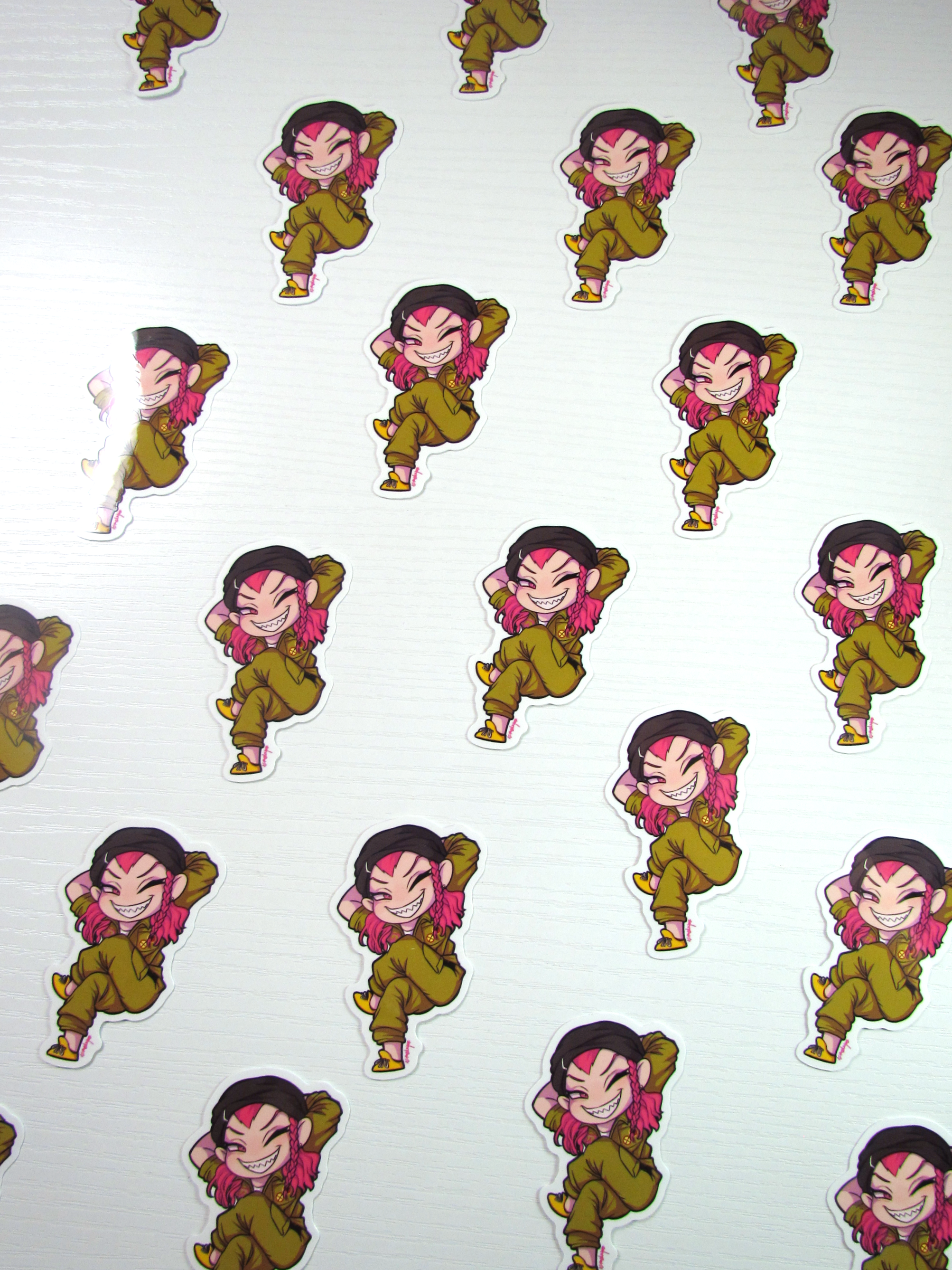 Kazuichi Souda Vinyl Stickers