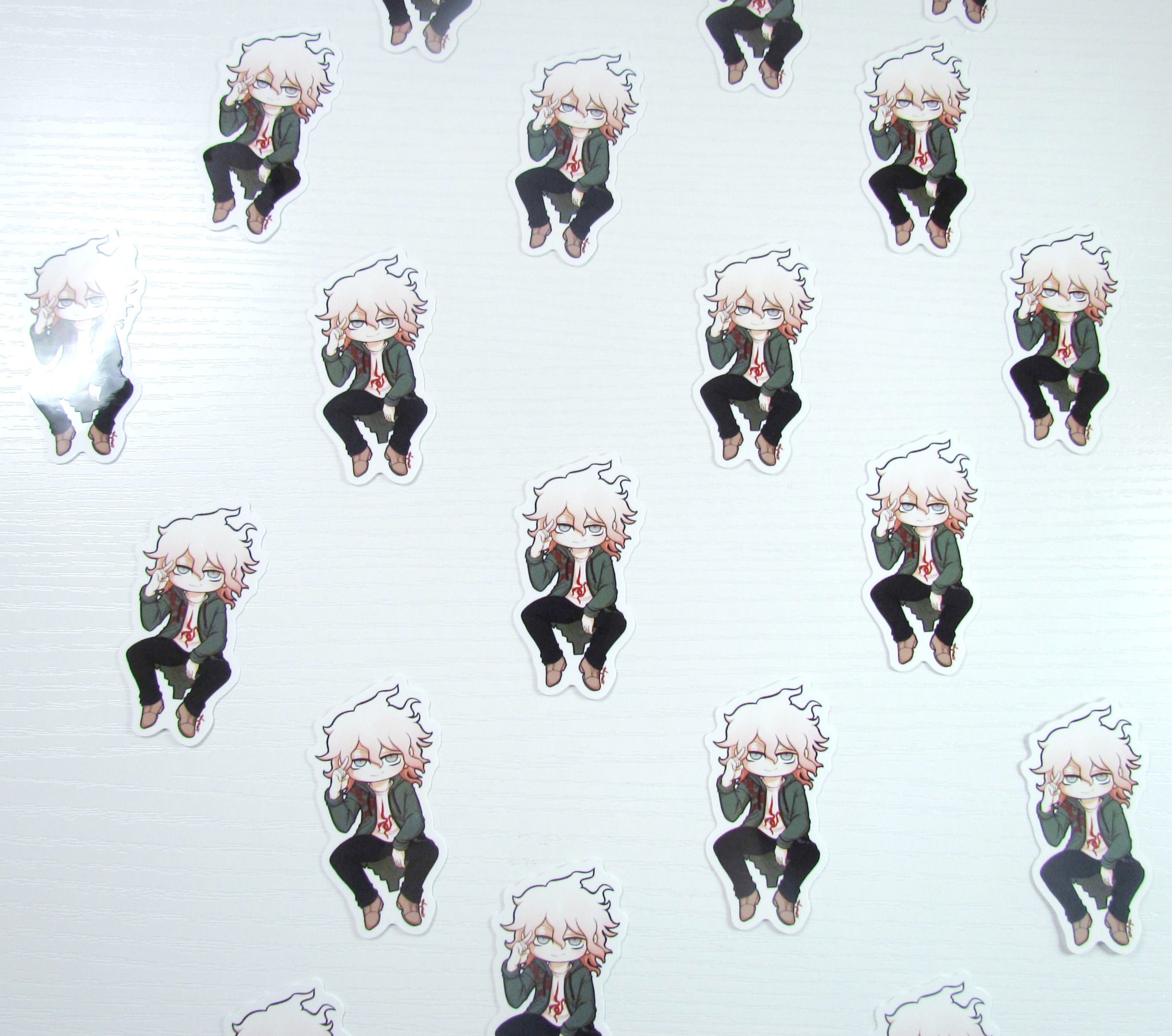 Nagito Komaeda Vinyl Stickers