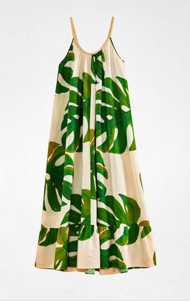Farm Rio Monstera Maxi Dress