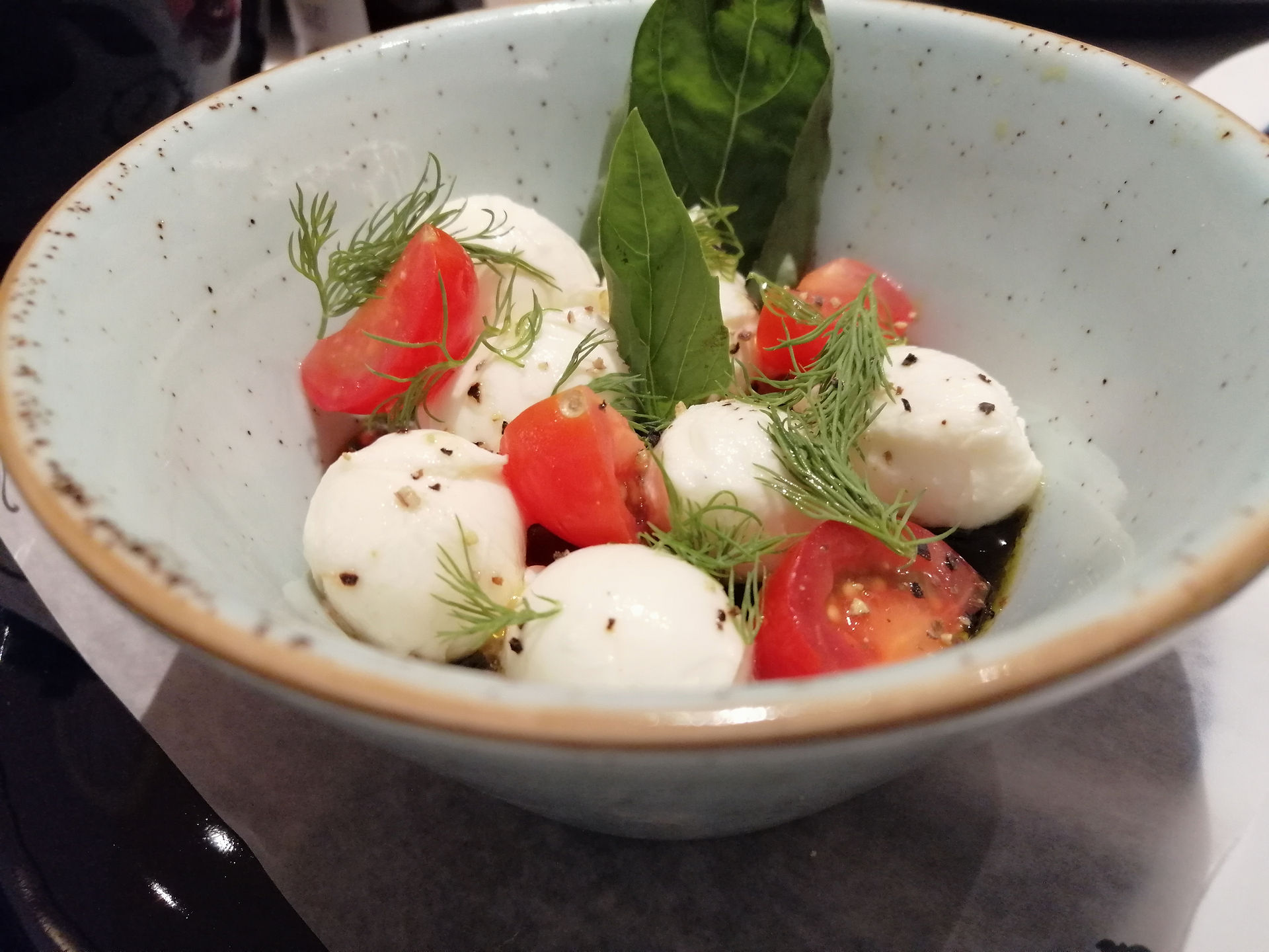Bocconcini with Cherry Tomato