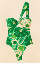 Farm Rio Tropical Groove One Piece Swimsuit
