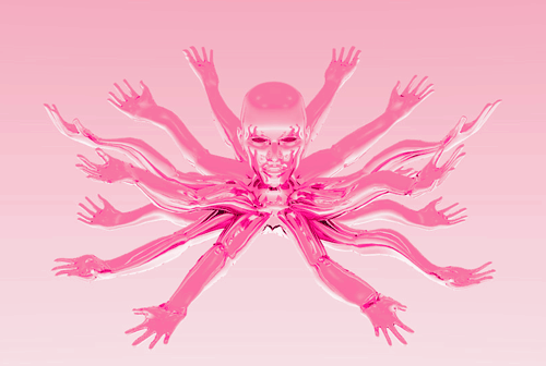 alien cosmic pop star crush yoga flow