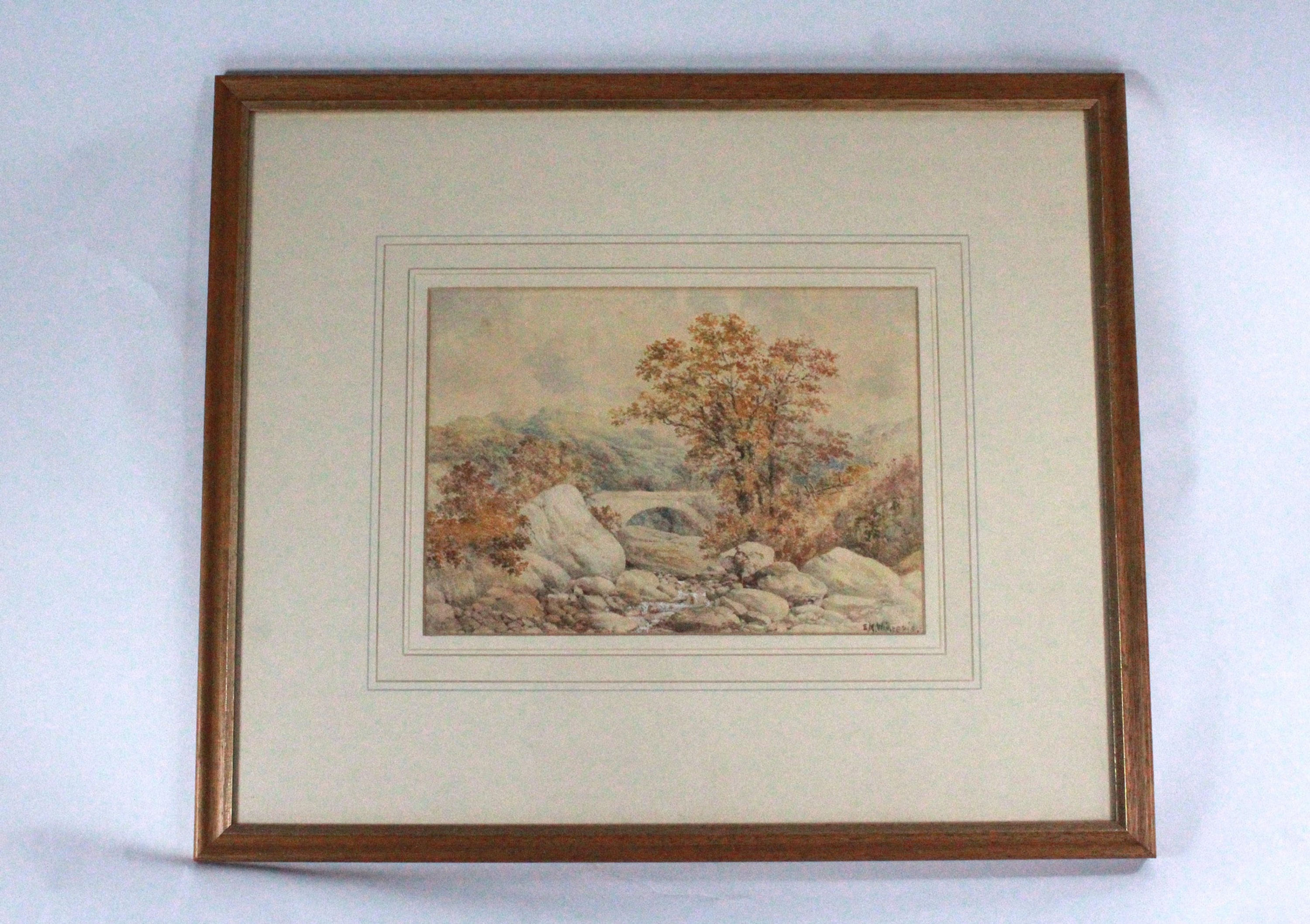 Painting watercolour wall art