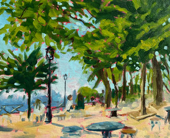 Çamlıca Ağaçları 2
oil on canvas painting