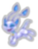 Dreamy Cloudy Aisha Vinyl Sticker With Clear Edges