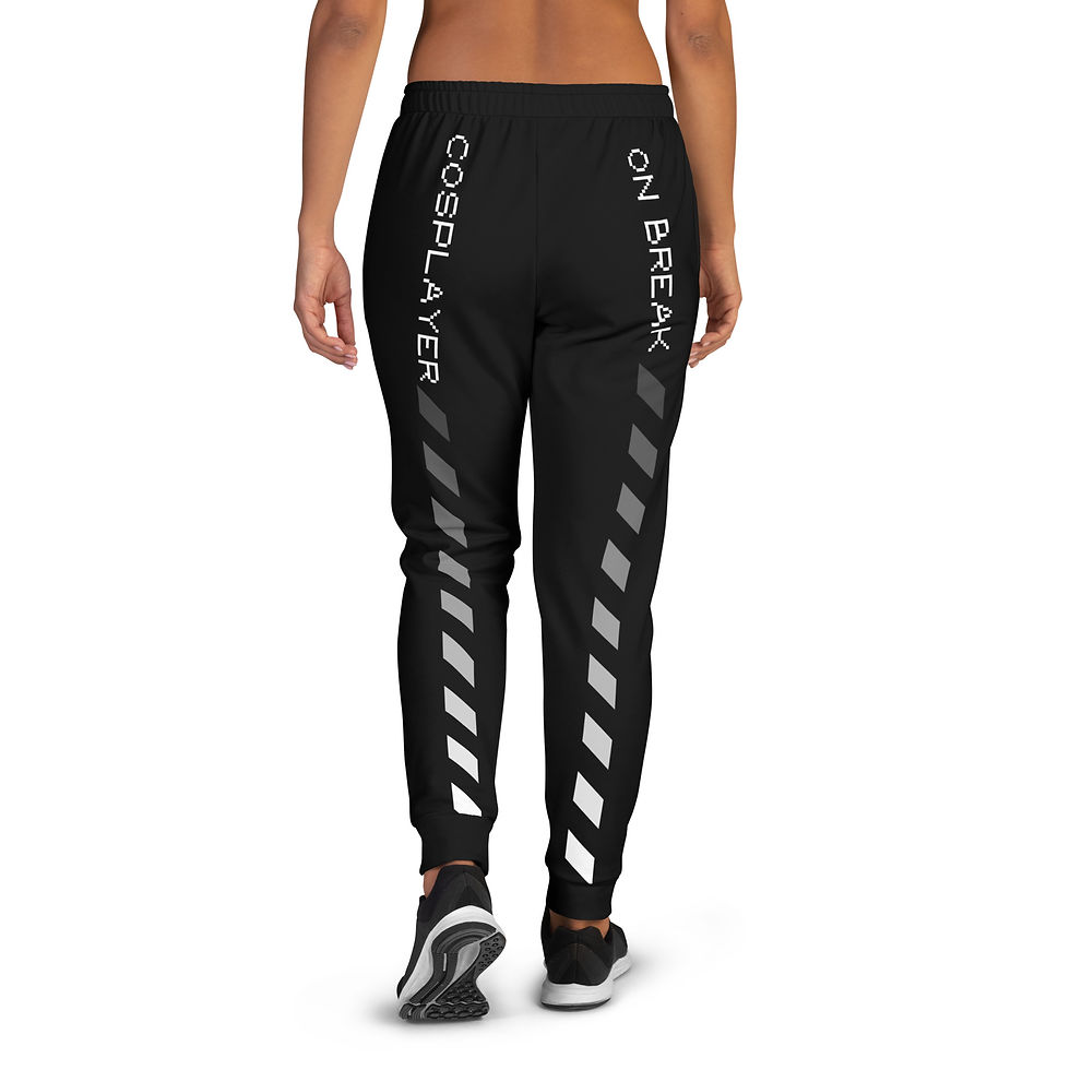 Thumbnail: Cosplayer on Break - "Sonoma" Black and White Unisex Joggers