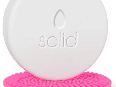 beautyblender solid cleanser bar for non-toxic organic makeup brush and sponge cleaning
