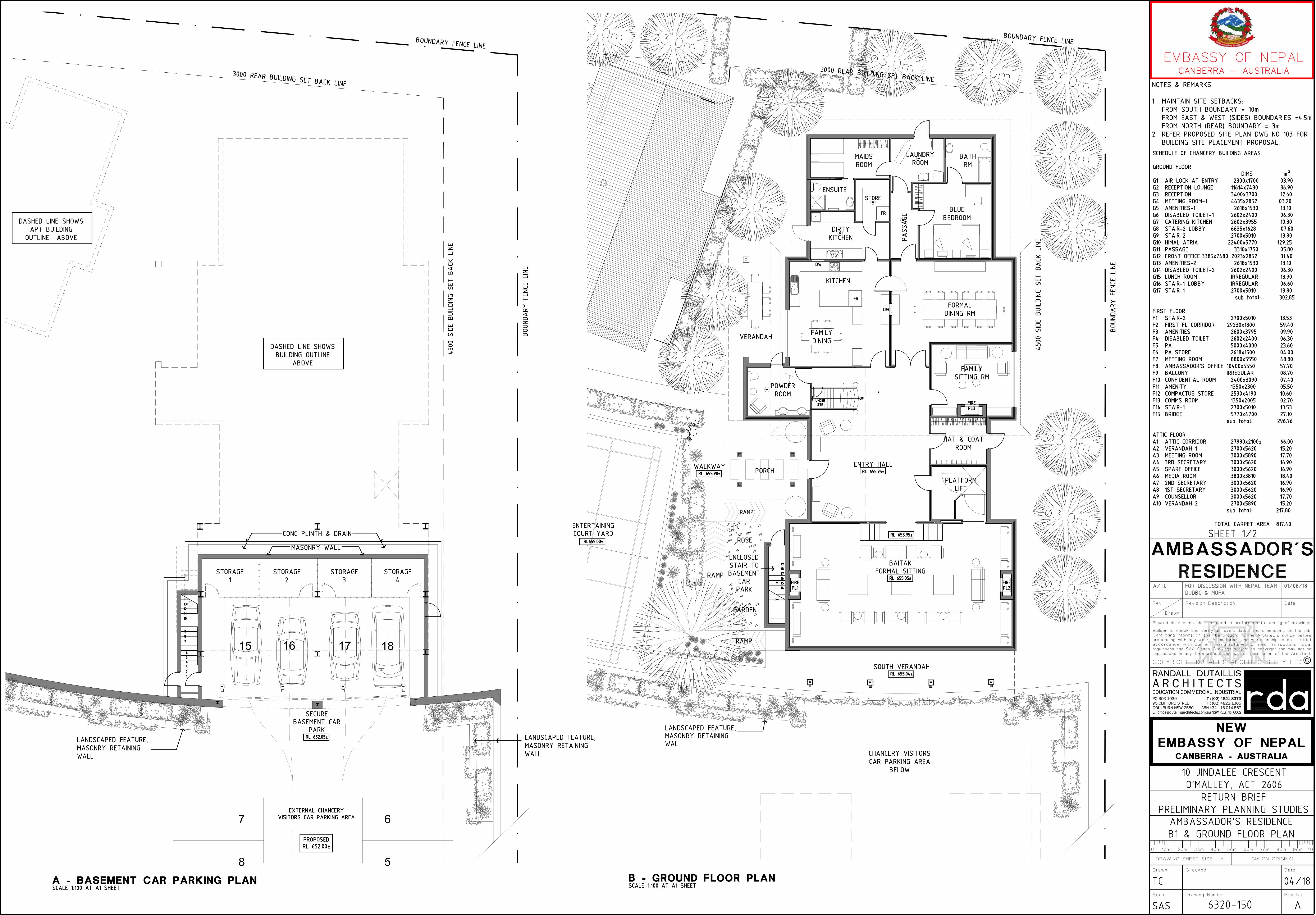 B1& GF Plans