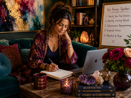 Behind the Scenes: What It's Like to Work with Me on Manifestation Coaching