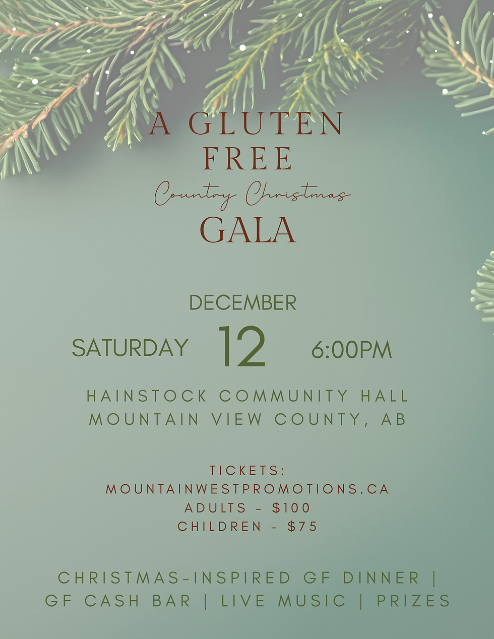 A Gluten Free Country Christmas Gala