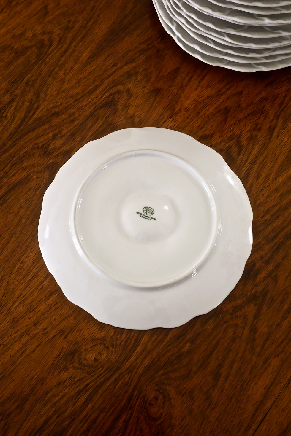 Miniature : Assiettes à huitres en porcelaine signé HutschenReuthen, Allemagne 1960's