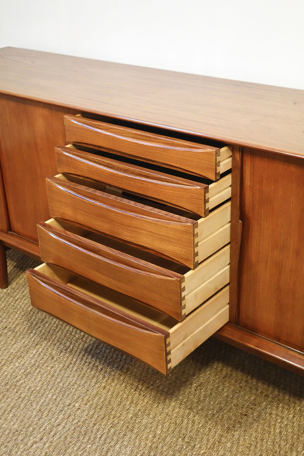 Miniature : Enfilade scandinave d'Arne Vodder pour Dyrlund, Danemark 1960's