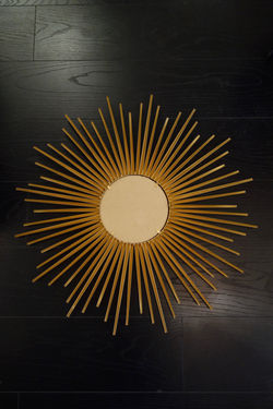 Miroir soleil vintage CHATY VALLAURIS année 50 60