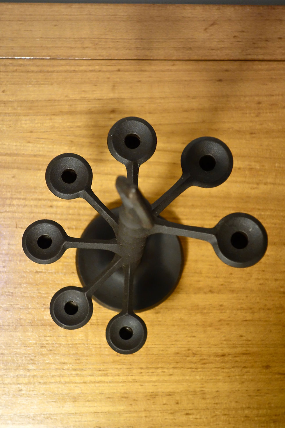 Miniature : Bougeoir articulé en fonte par Jens Harald Quistgaard pour Dansk Designs, Danemark 1960's