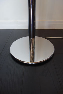 Lampadaire Tulipe par Leucos verre souff