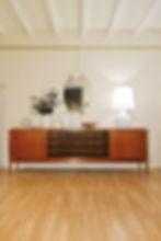 Miniature : Enfilade scandinave en teck attribué à Finn Juhl et distribué par Samcom, Danemark 1960s